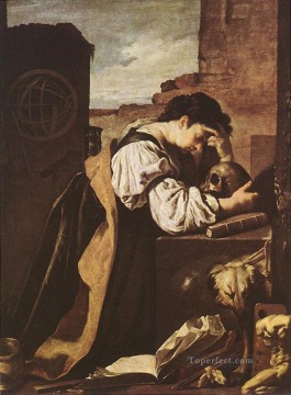  Figuras Pintura - Melancolía 1620 figuras barrocas Domenico Fetti